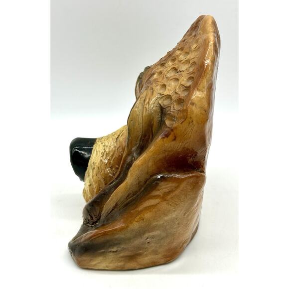 Vintage 1979 Poochie By Mysel Statue Head Bust Of Bloodhound Dog Hound GUC - Picture 7 of 12